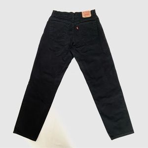 Black Levi’s 550, Classic Relaxed Stretch Jeans